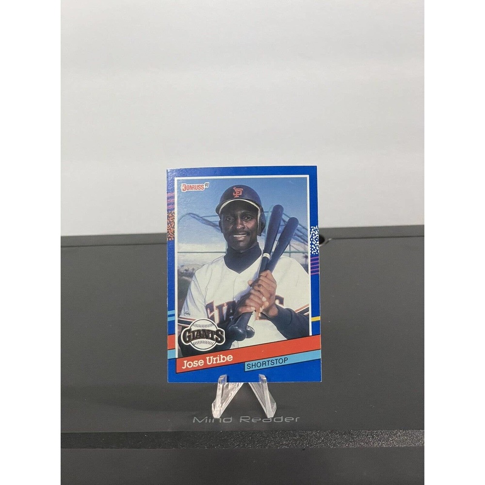 Jose Uribe Donruss 1991 #375 Error Card